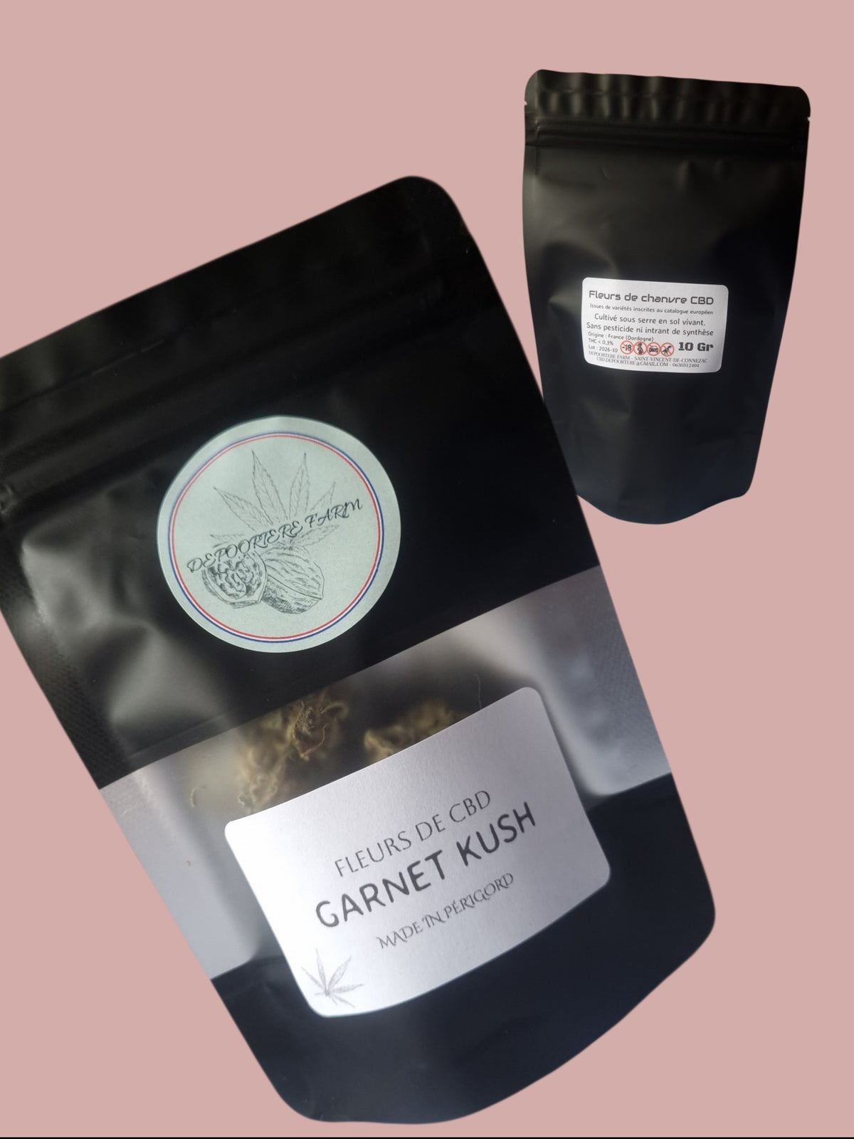 FLEURS DE CBD - GARNET KUSH